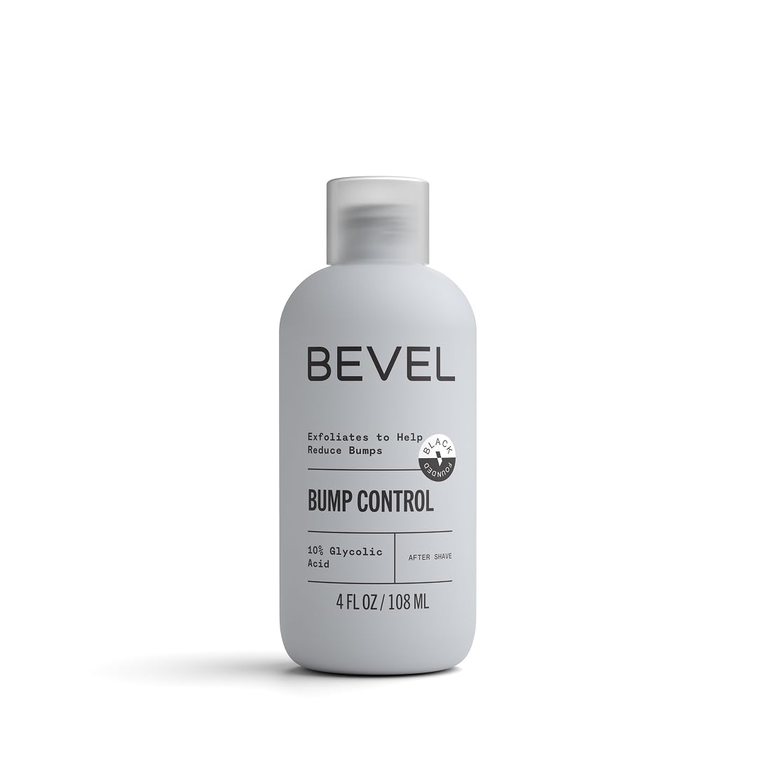Bevel Essentials Post Shave Bump Control After Shave Cream with Green Tea and Glycolic Acid to Help Avoid Ingrown Hairs and Reduce Razor Bumps, 4 Fl Beauty and Personal Care Bevel
