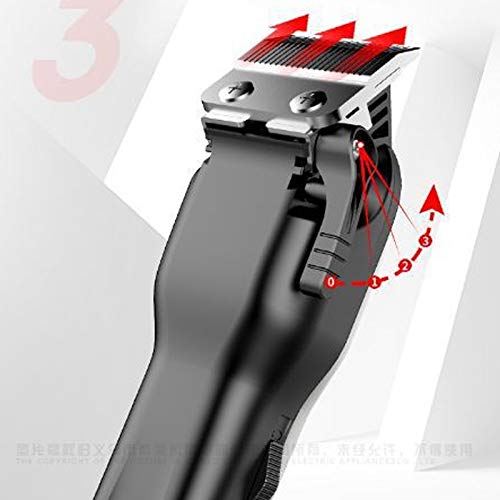 ZUIAI Adjustable Hair Clipper Professional Hair Clipper Beard Men Electric Hair Clipper Machine Haircut Full Metal Blade Beauty and Personal Care ZUIAI