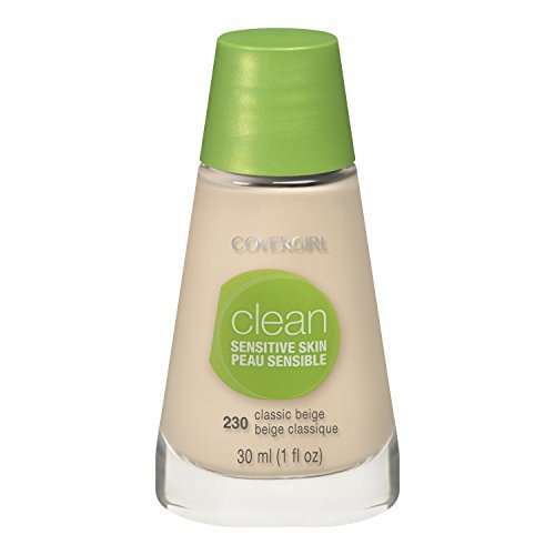 CoverGirl Clean Sensitive Skin Liquid Makeup 1 fl oz (30 ml) (Classic Beige 230) by CoverGirl Beauty & Personal Care COVERGIRL
