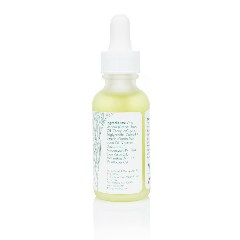 Sea-El Matcha Face Oil Skincare - Hydrating Glow Green Tea & Sea Kelp Facial Oil Blend - Calming & Deeply Penetrating Antioxidant-Rich Moisturizer Beauty & Personal Care Sea-El
