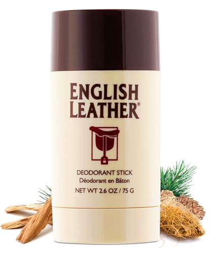 English Leather Deodorant for Men - Classic & Masculine with Long Lasting Citrus, Aromatic & Woody Scent (2.6 Oz / 75 g) Beauty and Personal Care Dana