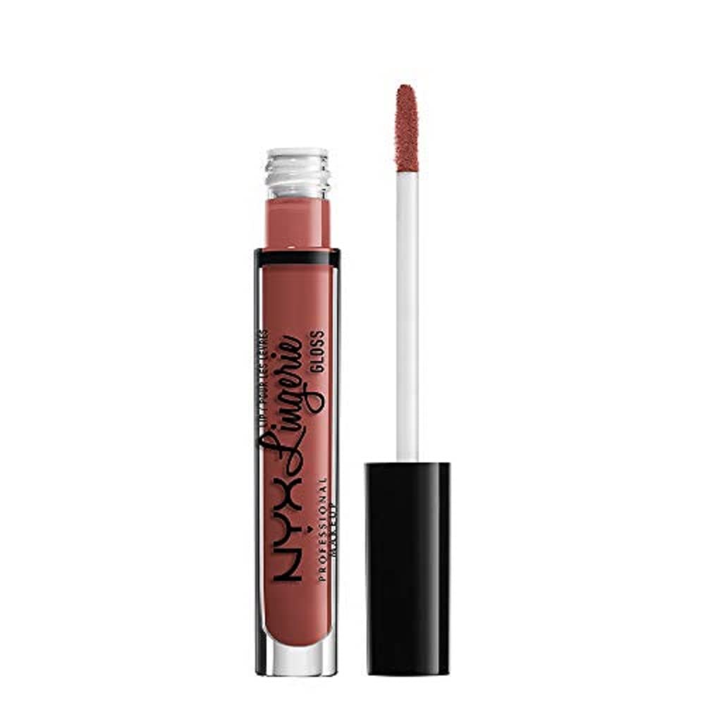 NYX PROFESSIONAL MAKEUP Lip Lingerie Gloss - Spirit (Nude Pink) Beauty & Personal Care NYX PROFESSIONAL MAKEUP