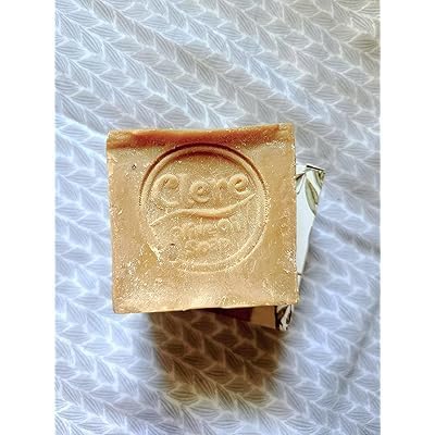 CLERE All Natural Olive Oil Soap - Handmade & Sun-Dried with 100% Pure Ingredients Gentle & Fragrance-Free, 200 Grams - Pack of 3 Beauty & Personal Care CLERE