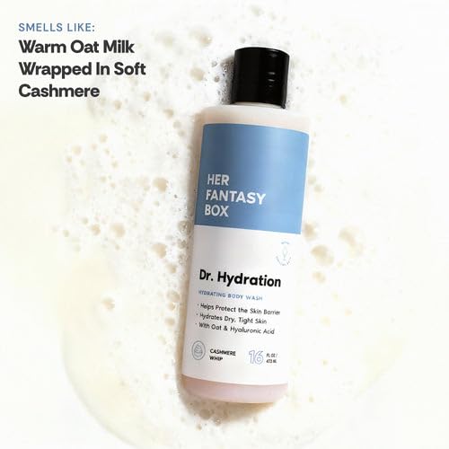 Her Fantasy Box | Dr. Hydration Moisturizing Body Wash - Ultra-Hydrating Cleanser with Hyaluronic Acid & Aloe, Gentle Daily Wash for Soft Beauty & Personal Care Her Fantasy Box