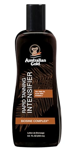 Australian Gold Rapid Tanning Intensifier Lotion, 8.5 Fl Oz | With Tea Tree Oil and Aloe Vera | Vitamin E Beauty & Personal Care Australian Gold