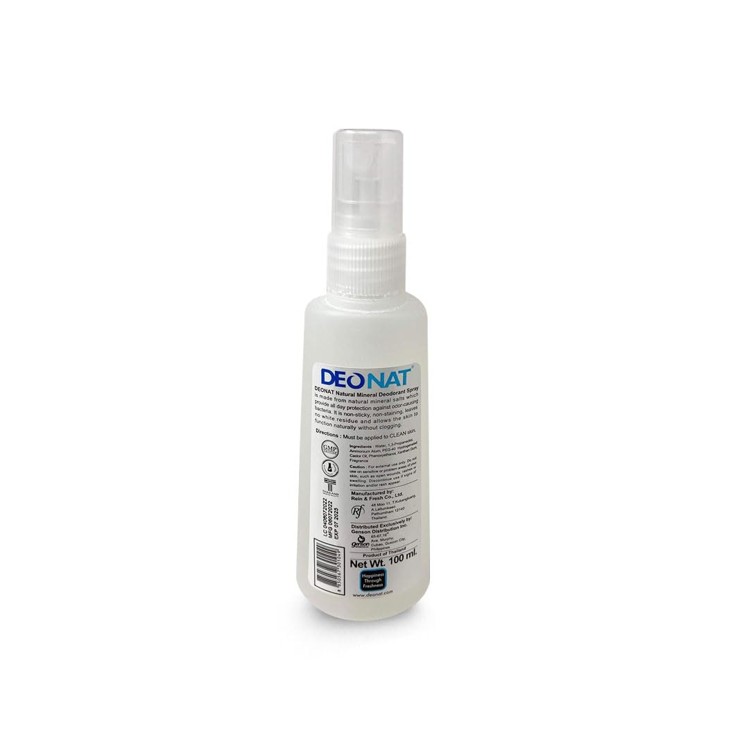 DEONAT Natural Mineral Deodorant Spray (Regular), 100 ml Beauty and Personal Care DEONAT