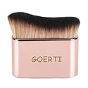 GOERTI Professional Body Makeup Brush, Kabuki Foundation Brush Makeup Brush, Self Tanner Brush, Self Tanning Applicator, Blend & Blur Body Bronzer Tan Beauty & Personal Care GOERTI