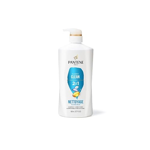 Pantene Pro-V Classic Clean 2in1 Shampoo + Conditioner, 27.7oz/820mL Beauty & Personal Care Pantene
