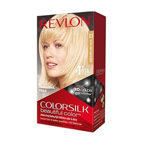 Revlon Colorsilk Beautiful Color, Ultra Light Sun Blonde 03 1 application Beauty & Personal Care REVLON