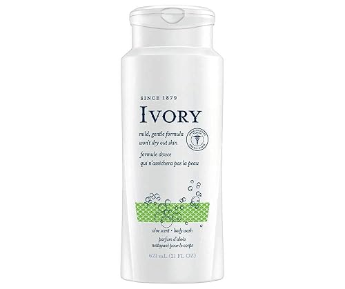Ivory Scented Body Wash, Aloe 21 oz (Pack of 8) Beauty & Personal Care Ivory