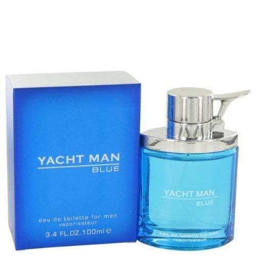 Yacht Man Blue by Myrurgia Eau De Toilette Spray 3.4 oz for Men Beauty & Personal Care Myrurgia
