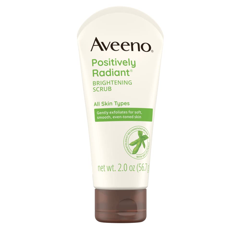 Aveeno Positively Radiant Brightening Daily Scrub 5oz (2 Pack) Beauty & Personal Care Aveeno