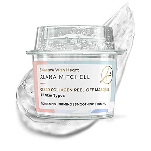 Alana Mitchell Anti Aging Collagen Facial Mask, Peel Off Face Mask Reduces Wrinkles & Fine Lines, Hydrating Face Masks, Tightening & Firming Skin Beauty & Personal Care Alana Mitchell