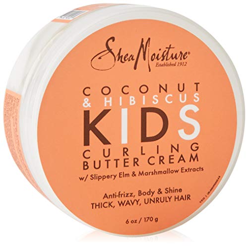 SheaMoisture Kids Curl Butter Cream, Coconut & Hibiscus, Multi, 6 Ounce Beauty & Personal Care Shea Moisture