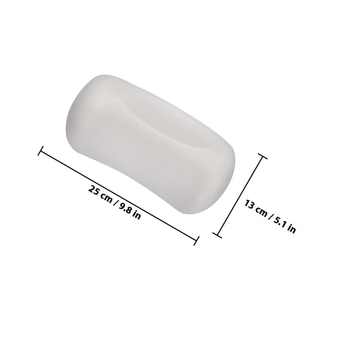 CTIRCHIU Bathtub Pillow Suction Cup Bathtub Pillow for Head Neck and Shoulder Support Breathable Bath Spa for Most Bathtubs Home Relaxing Bathing Use Beauty and Personal Care CTIRCHIU