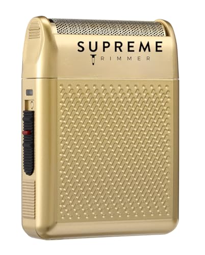 Supreme Trimmer Solo Single Foil Shaver for Pocket - 150 Min Runtime Cordless use, Powerful USB-C Mini Travel Razor for Professional & Home use Beauty and Personal Care Supreme Trimmer
