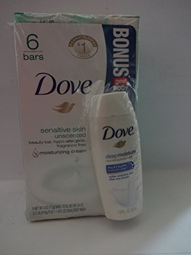 Dove Beauty Bar - Sensitive Skin - 4 oz - 6 ct - 2 pk Beauty & Personal Care Dove