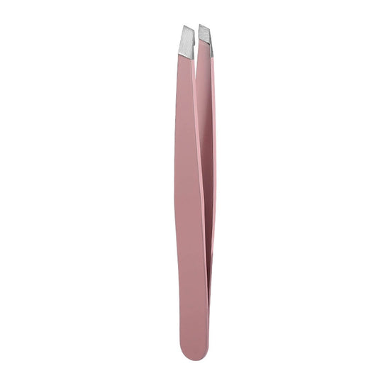 MENGKK Tweezers 1Pc Hair Removal Tweezers Stainless Steel Eyebrow Tweezers Slanted Tip Point Harmless Accessories and Makeup Beauty Tools(Pink) Beauty and Personal Care MENGKK