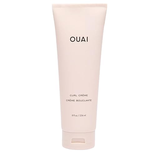 OUAI Curl Cream - Curl Defining Cream with Chia & Linseed Oil - Enhances Definition, Hydration & Shine - Tames Frizz & Protects from Humidity Beauty & Personal Care OUAI