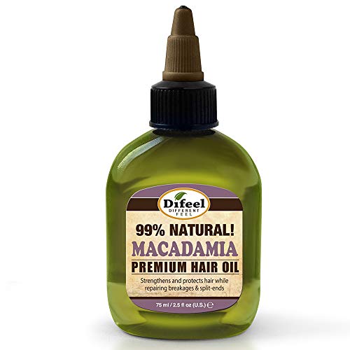 Difeel Premium Mega Care Natural Hair Oil - Macadamia Oil 2.5 ounce Beauty & Personal Care Difeel