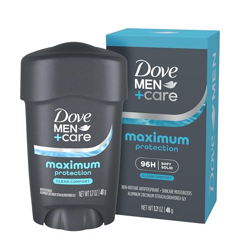 DOVE MEN + CARE Clinical Protection Antiperspirant Clean Comfort Stick for Men 96-Hour Sweat and Odor Protection Clinical Strength Antiperspirant Beauty and Personal Care DOVE MEN + CARE