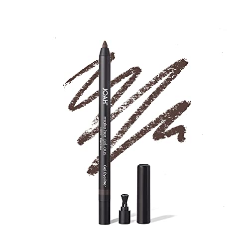 JOAH Make Her Gel-ous Gel Eyeliner with Self-Sharpening Pencil, Waterproof & Long-Lasting Intense Color Definition & Finish, Creamy No-Tug Formula… Beauty & Personal Care JOAH