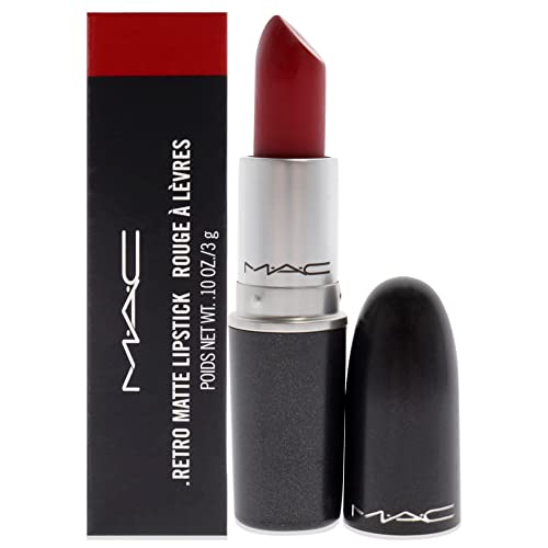 MAC Retro Matte Lipstick Ruby Woo, 1 Count, Multicolor, 0.10 Ounce Beauty & Personal Care MAC