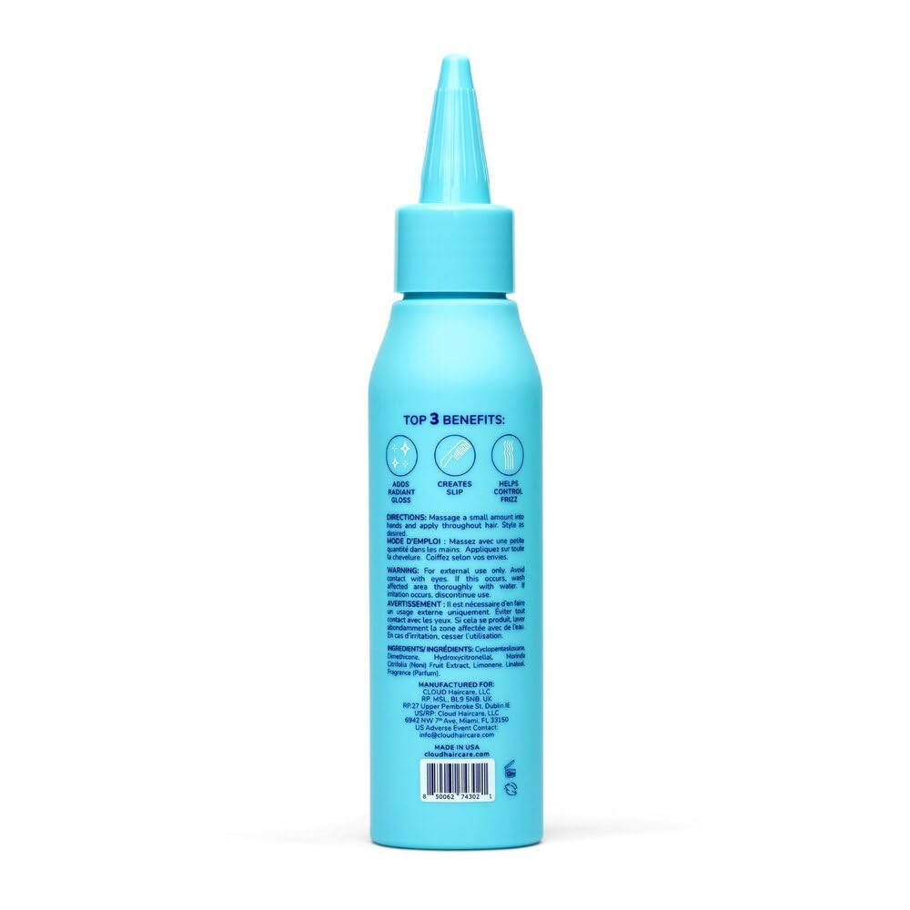 Cloud Weightless Glossing Serum - Lightweight Anti-Frizz Hair Serum for Shine & Smoothness - Silicone-Free Glossing Serum for All Hair Types Beauty & Personal Care Cloud Haircare