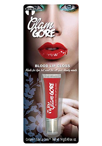 Tinsley Transfers Medium Glam Gore 3D FX Transfer Kit - Blood Lip Gloss, Latex Free Prosthetic Beauty & Personal Care Tinsley Transfers