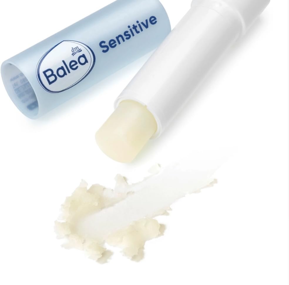 Balea Lip Care Sensitive, Moisturizing Lip Balm with Aloe Vera 9.6 g (pack of 2) - German product Beauty and Personal Care Balea dm
