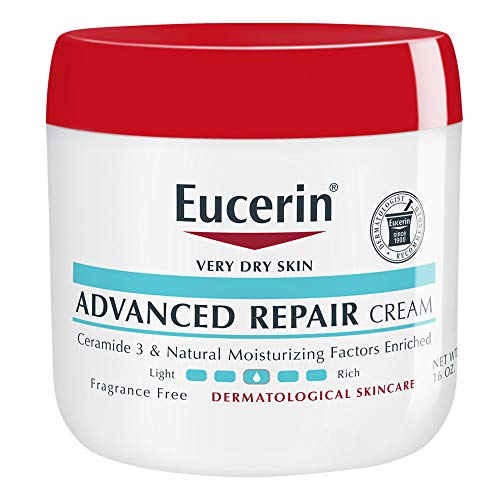 Eucerin Advanced Repair Cream - Fragrance Free, Full Body Lotion for Very Dry Skin - 16 oz. Jar Beauty & Personal Care Eucerin