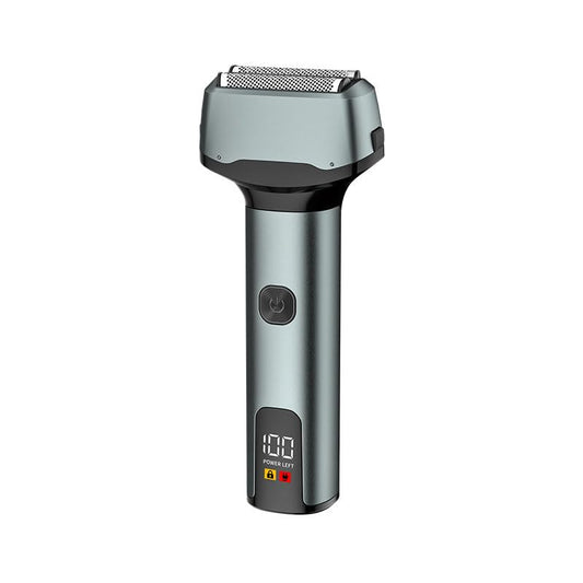 Electric Foil Shavers for Men,Mini Razor with LED Display & 3 Floating Blades IPX7 Waterproof Wet Dry Men's Rotary,Travel Lock,Sideburn Trimmer Beauty and Personal Care QDKVTNDJZ