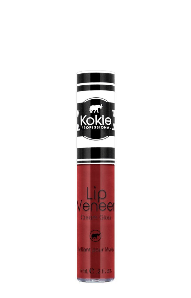 Kokie Cosmetics Lip Veneer Cream Lip Gloss, Fired Up, 0.2 Fluid Ounce Beauty & Personal Care Kokie