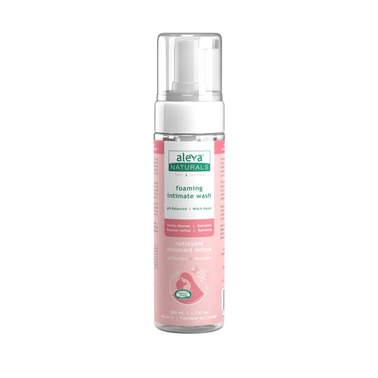 Foaming Feminine Wash |For Intimate Areas |Self-Foaming Pump |pH Balanced |Cleanses and Refreshes |Made with Natural and Organic Ingredients Beauty & Personal Care Aleva Naturals