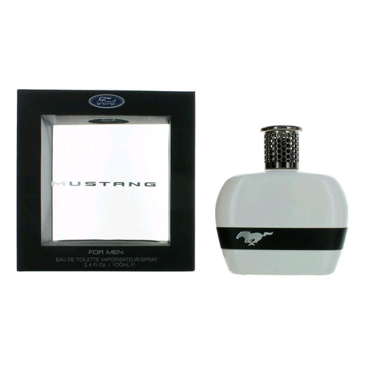 Mustang White By Mustang, 3.4 Oz Edt Spray For Men