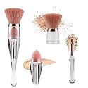 3 In 1 Funny Combination Design Makeup Brushes-Lip Brush Eyeshadow Sponge Eyeshadow Eyebrow Brush For Women and Girls (STY1) Beauty & Personal Care Rosette Hair