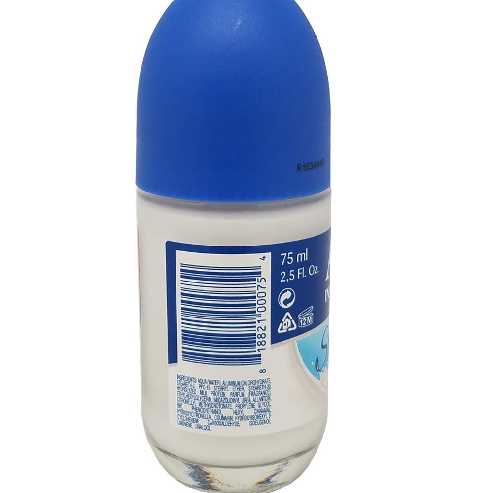 MILK ROLL ON DEODORANT SOFT SKIN PROTECTS HYDRATE NOT IRRITANT INSTITUTO ESPANOL by Instituto Espanol Beauty and Personal Care Instituto Español