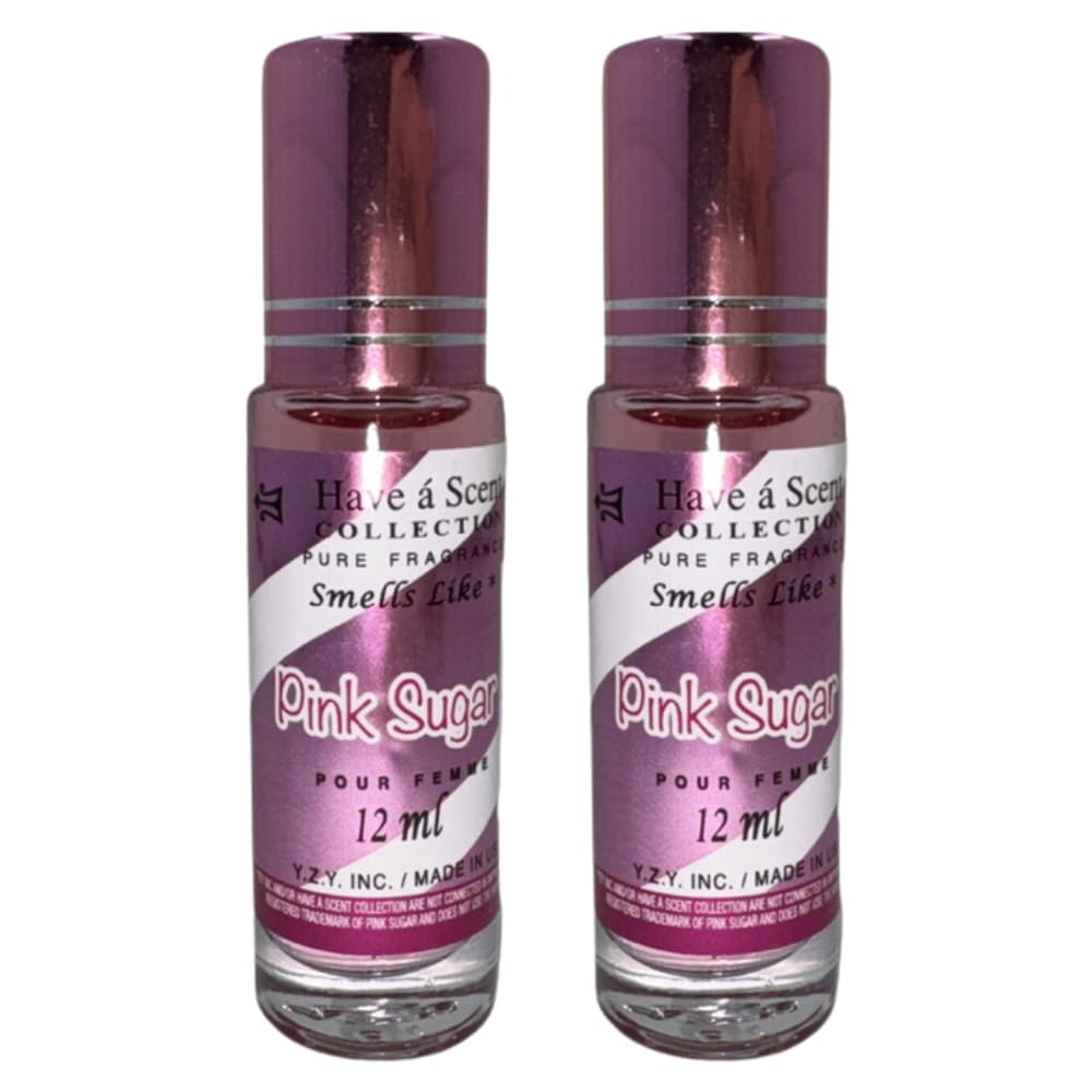E de B Fragrance Perfume smell like Pink W Roll On Oil 12ml (Pack of 2) Beauty & Personal Care E de B