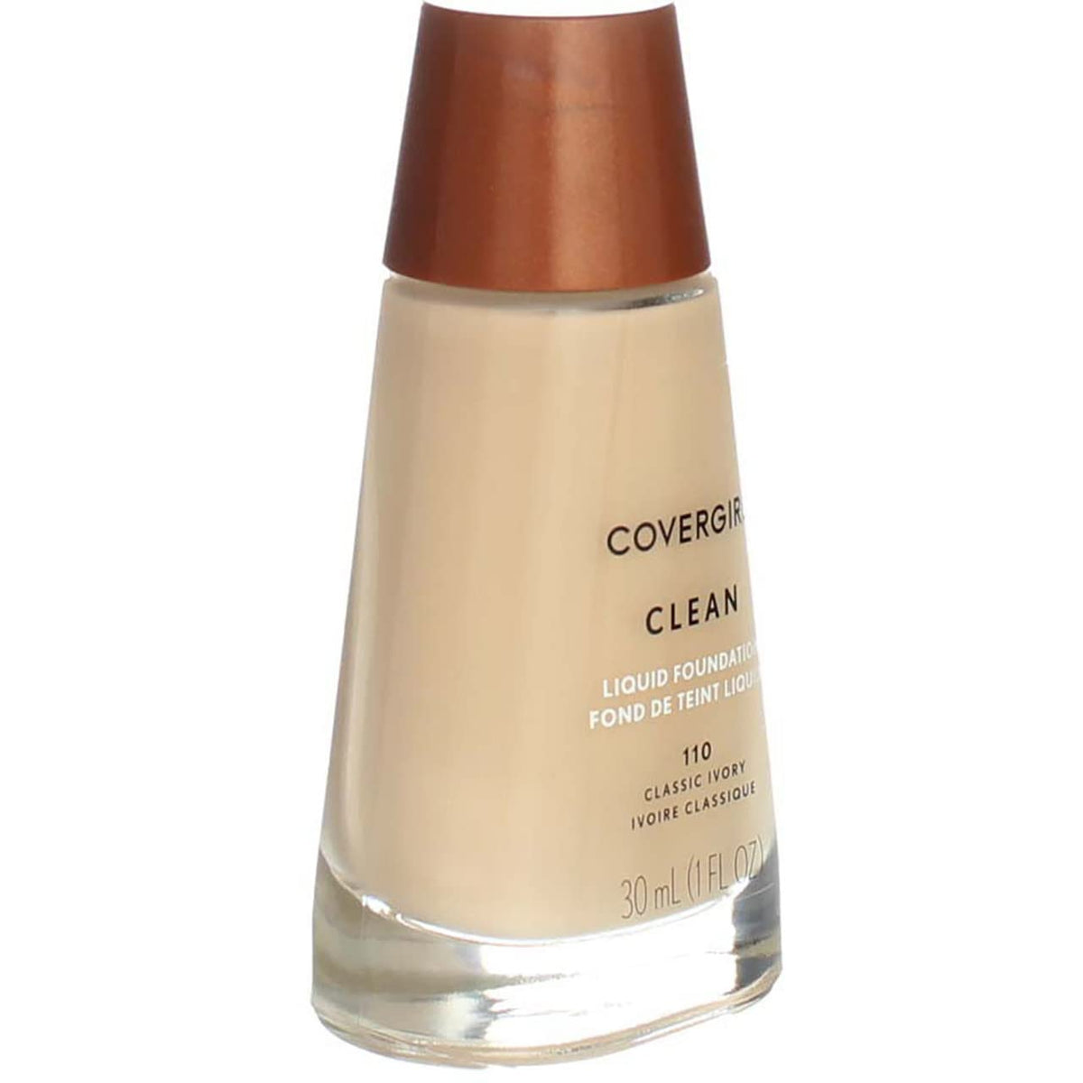 CoverGirl Clean Liquid Makeup, Classic Ivory [110], 1 oz (Pack of 3) Beauty & Personal Care COVERGIRL