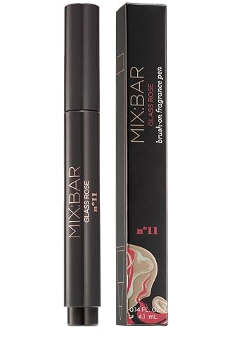 MIX:BAR Glass Rose Parfum Brush On Fragrance Pen .14 oz Beauty & Personal Care MIX:BAR