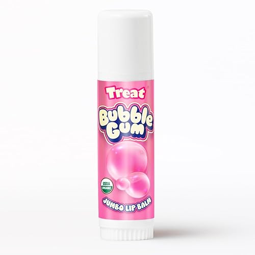 TREAT© Jumbo - Cruelty Free .50 OZ (BUBBLE GUM LIP BALM) Beauty & Personal Care Treat