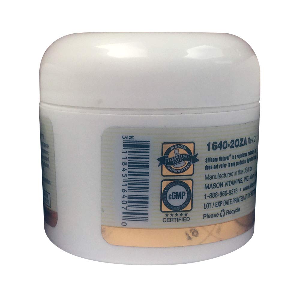 Mason Naturals Coconut Oil Beauty Cream 2 oz per Jar Pack of 8 Beauty & Personal Care MASON NATURAL