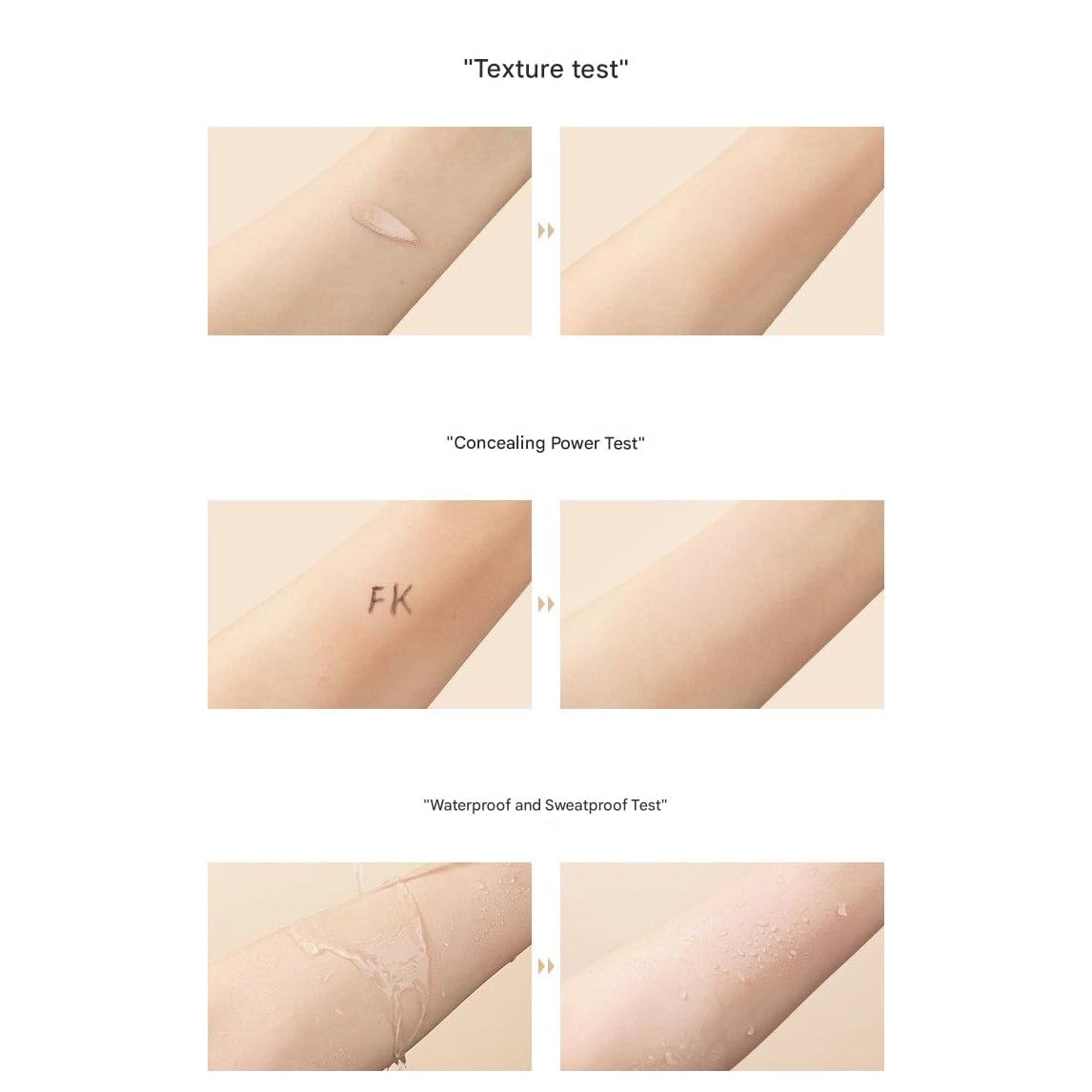 1PC Always Stand by Concealer, Multi Purpose Moisturizing Highlighter Concealer Cream to Create Flawless Makeup, 10g (03#) Beauty & Personal Care ChongTai