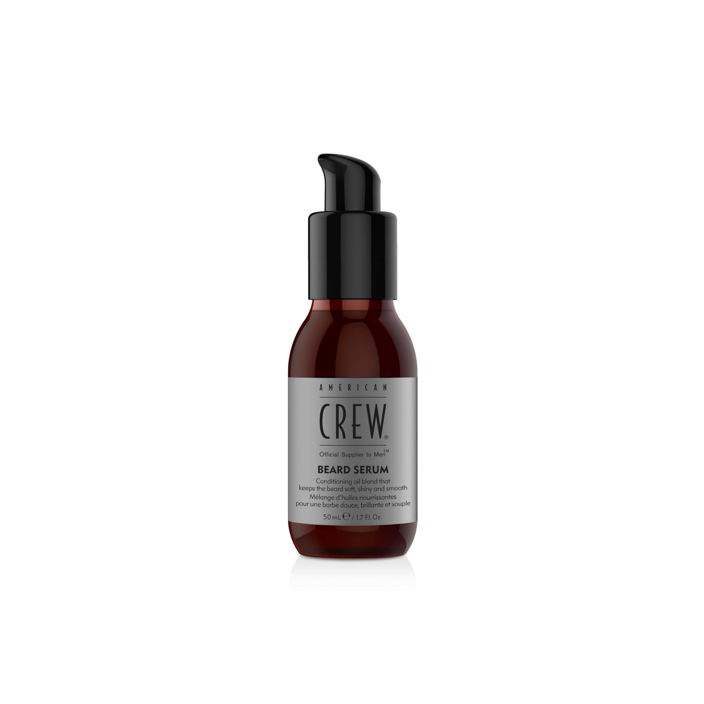 American Crew Beard Conditioner Serum, Conditioning Oil Blend for a Soft, Shiny & Smooth Beard, Stocking Stuffer for Him, 1.7 Fl Oz Beauty & Personal Care AMERICAN CREW