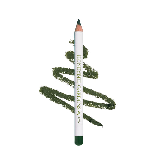 Honeybee Gardens Effortless Eye Liner Pencil in Envy, Rich Pigmentation, Smooth, Long-Wearing, Vegan, Gluten-Free Beauty & Personal Care Honeybee Gardens