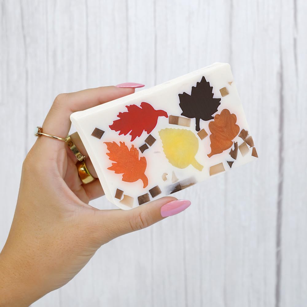 Primal Elements Autumn Leaves 5.8 Oz. Handmade Glycerin Bar Soap Beauty & Personal Care Primal Elements
