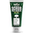 Tea Tree Oil Exfoliating Scrub with Bamboo Charcoal, Neem Oil & Natural Pumice by Oleavine TheraTree Beauty & Personal Care Oleavine