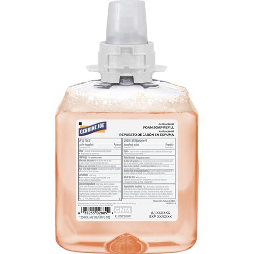 Genuine Joe Antibacterial Foam Soap Refill Beauty & Personal Care Genuine Joe