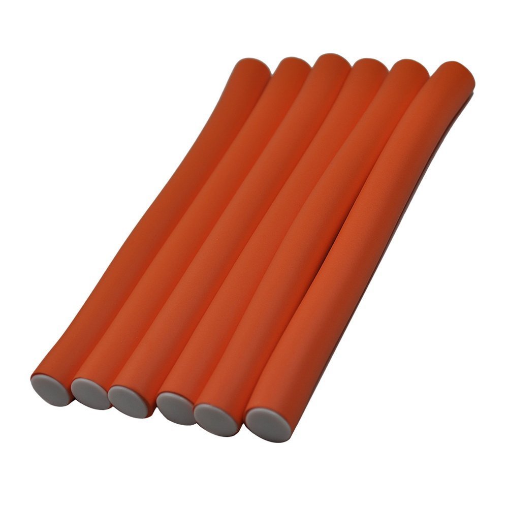 Diane 7 Inch Twist Flex, Orange, 5/8 Inch, 6 Count, DT3 Beauty & Personal Care Diane