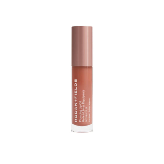 RODAN + FIELDS Plumping Lip Oil SPF 28 - 5 mL - Peach - Tinted Lip Treatment with Peptides, Hyaluronic Acid & Sunscreen Filters - Hydrates, Defines Beauty and Personal Care RODAN + FIELDS